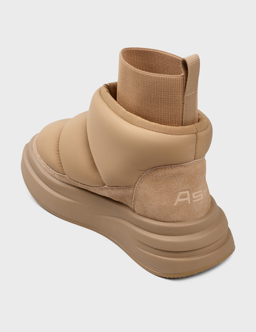женские бежевые Угги Ash INDOOR-001 - фото-2