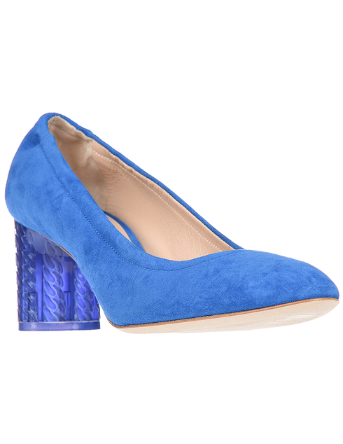 голубые Туфли Casadei 556-blue