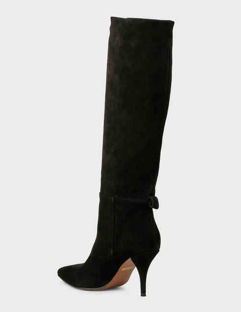 женские черные Ботфорты L'Autre Chose LC-LDH00185WP00031001-black - фото-2