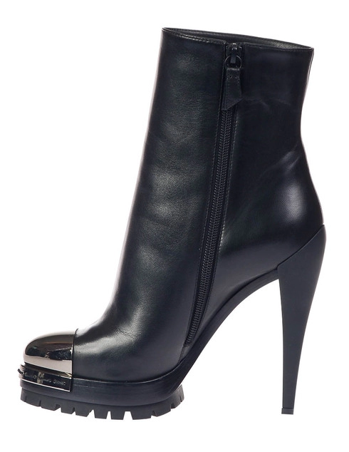 черные Полусапоги Casadei 62120_black размер - 37.5