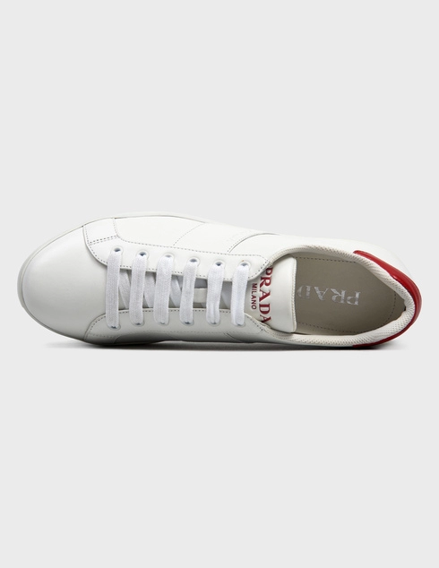 белые мужские Кеды Prada 4E3431-White 22392 грн