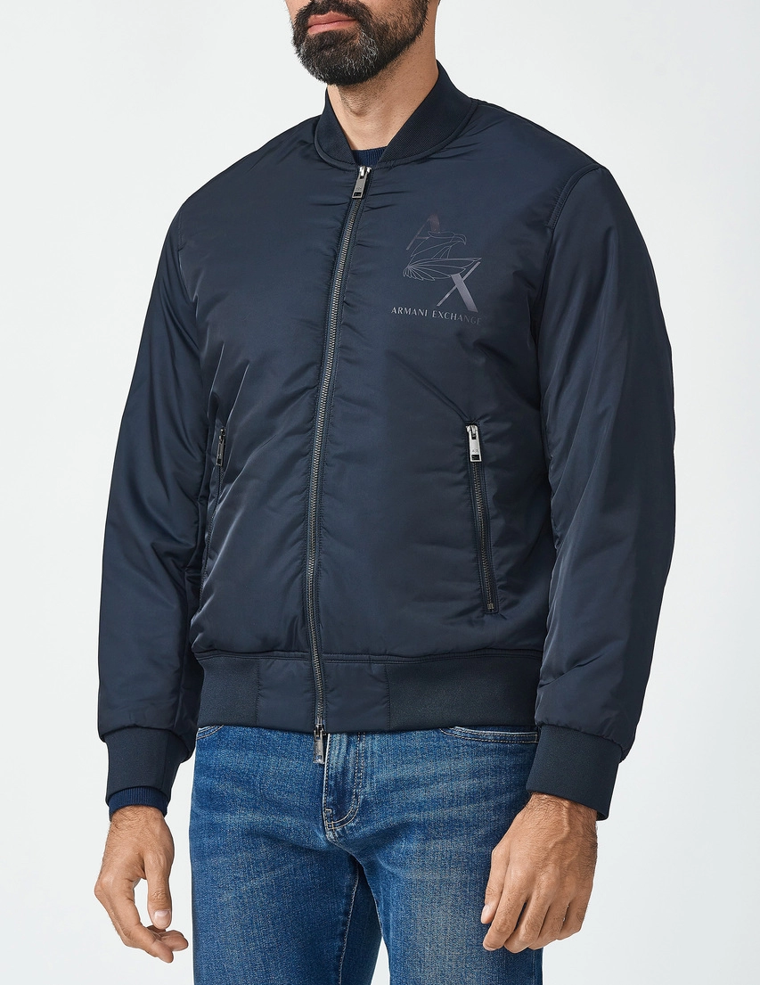 Бомбер Armani Exchange 6RZB05ZNUEZ-1510_blue_181053 (Темно-синій