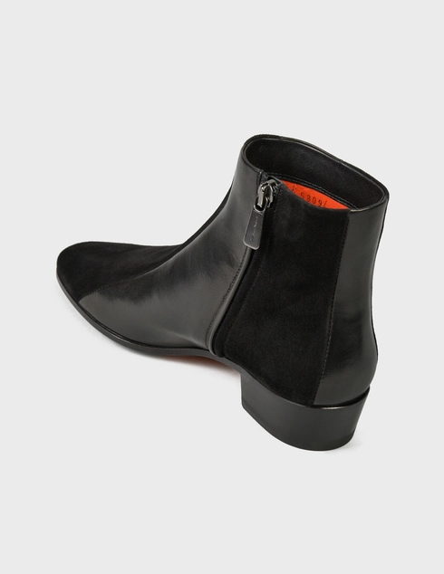 женские черные Ботильоны Santoni Sant-WTJT58094BJ2CIZZN01-black - фото-2