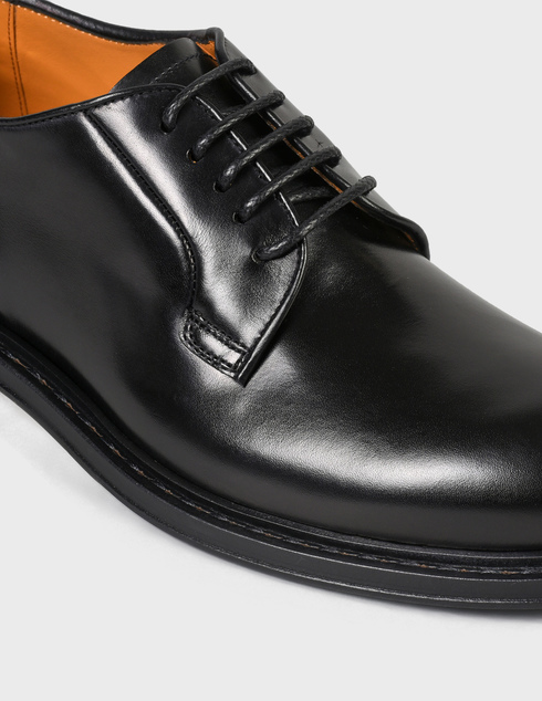 мужские черные кожаные Туфли Fabi FU0318A-900 - фото-5