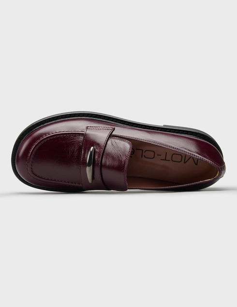 бордовые женские Лоферы Mot-Cle 3474-bordo 16200 грн