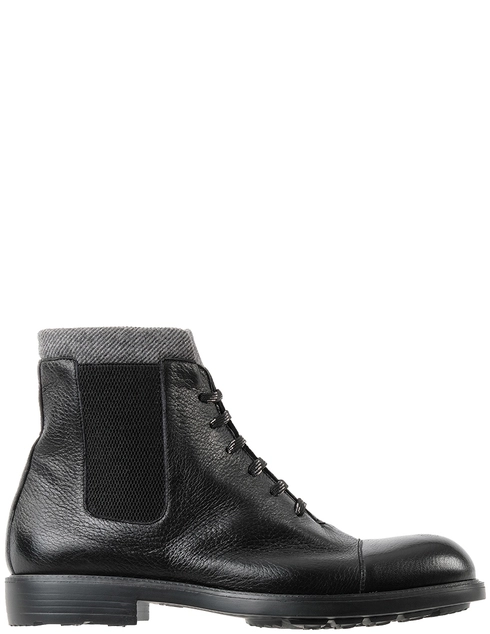 мужские черные Ботинки Moreschi 42865 - фото-2