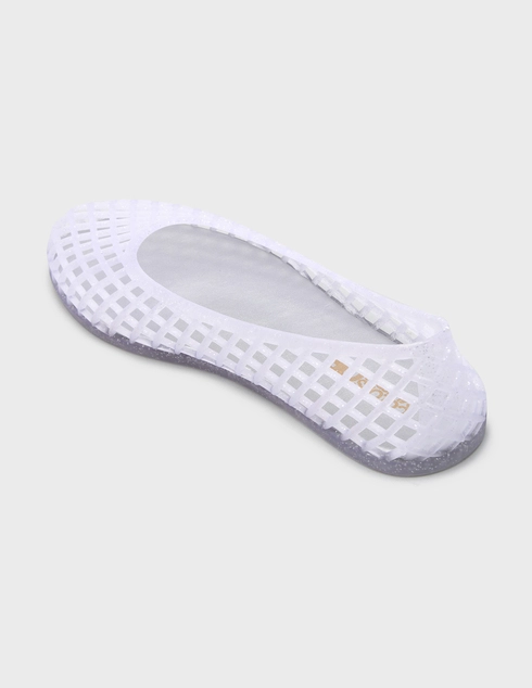 женские белые Балетки Colors Of California 01-sil_white - фото-2