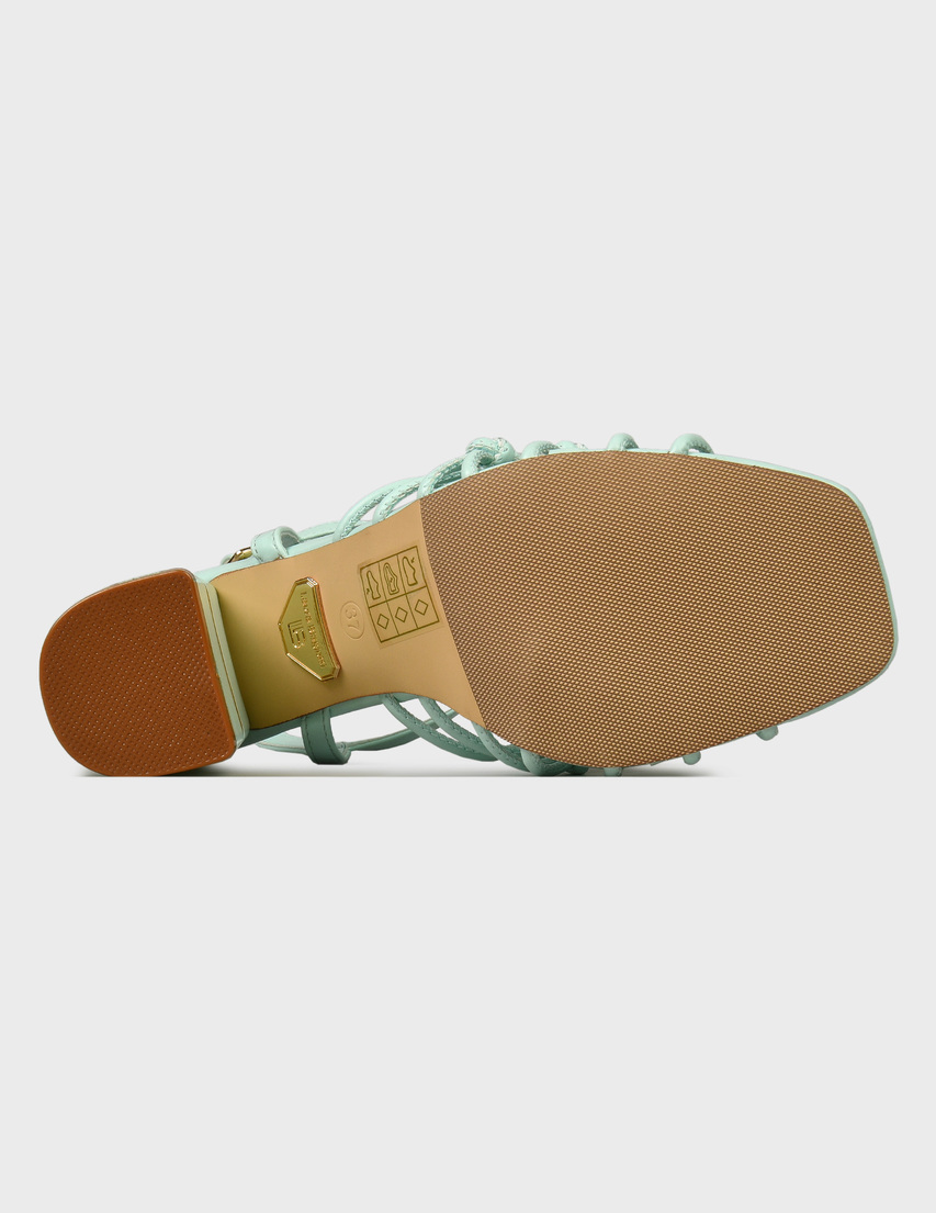 бирюзовые Босоножки Laura Biagiotti 8110_turquoise размер - 36; 37