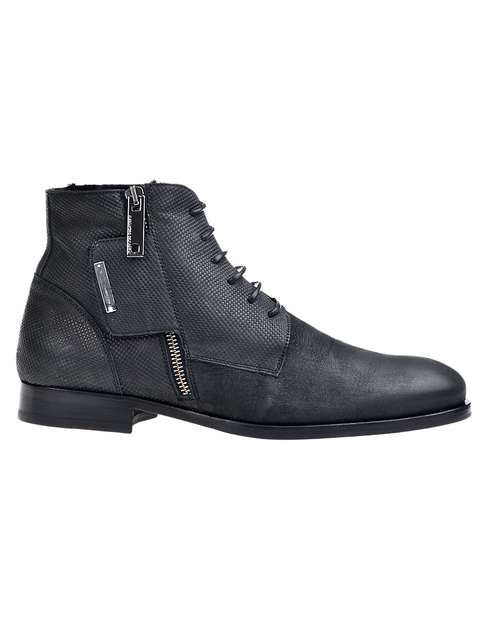 мужские черные Ботинки Alessandro Dell'Acqua 4608-m - фото-2