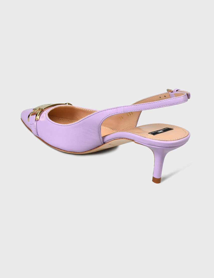женские фиолетовые Босоножки Elisabetta Franchi SA-74L-21E2-V420-420 - фото-2
