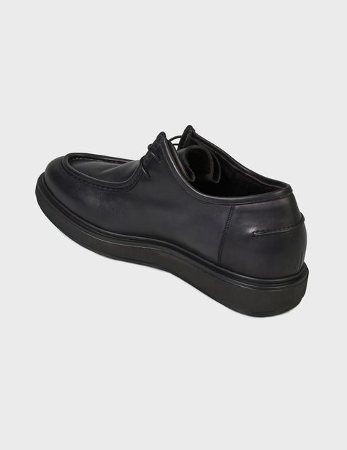 мужские черные Ботинки Blu Barrett 201-black - фото-2