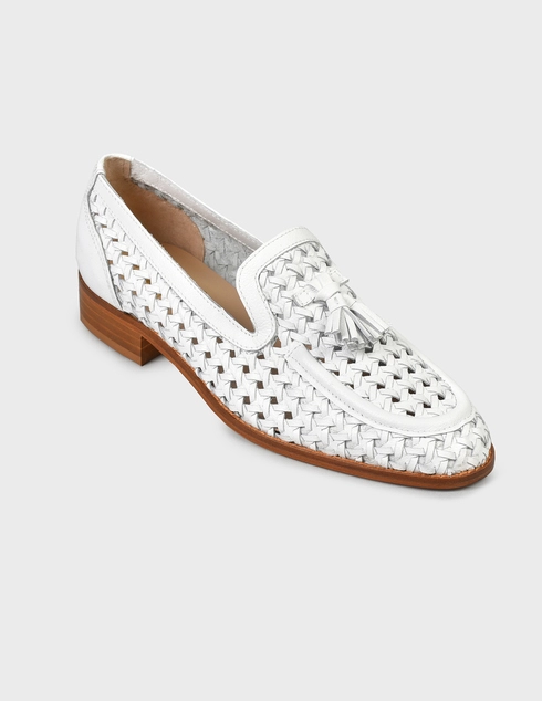 белые Лоферы Luca Grossi 031-white