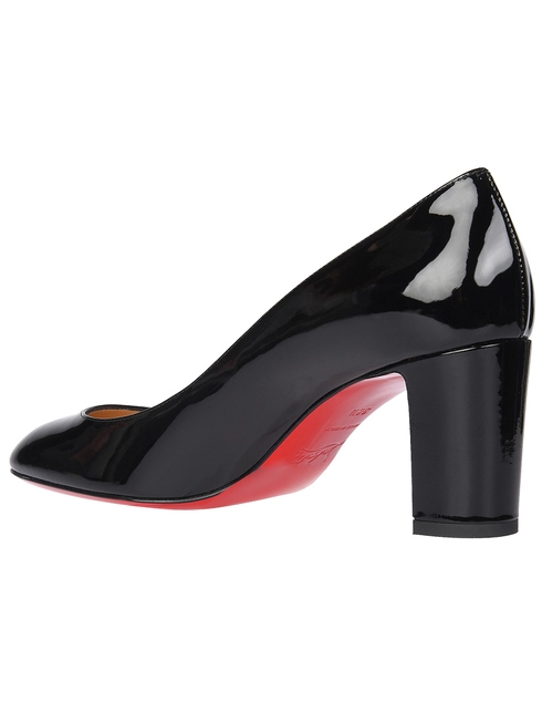 женские черные Туфли Christian Louboutin CL70CADRBLK_black - фото-2