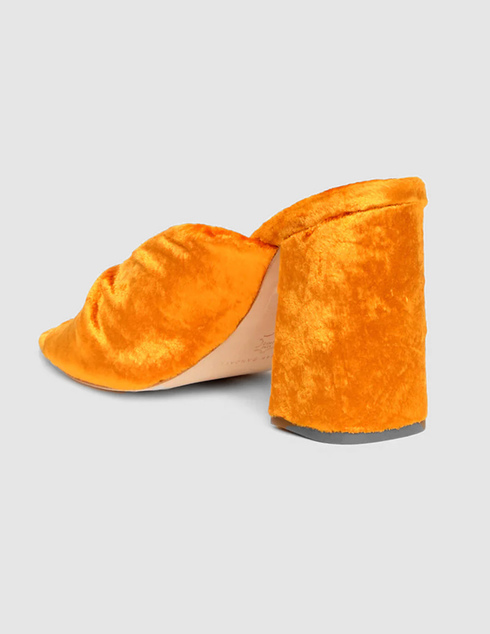женские оранжевые Шлепанцы Loeffler Randall LAUREL-CVL-orange - фото-2