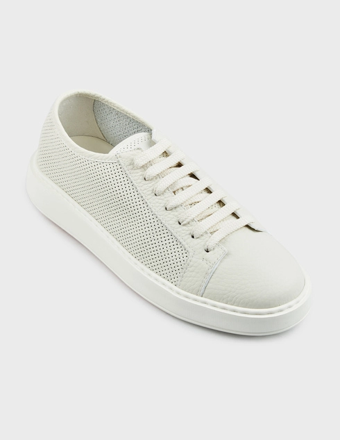 белые Кеды Santoni 21443_white