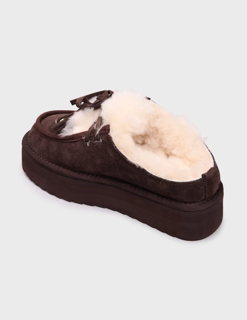 женские коричневые Угги Colors Of California SHEARPLA-05_brown - фото-2