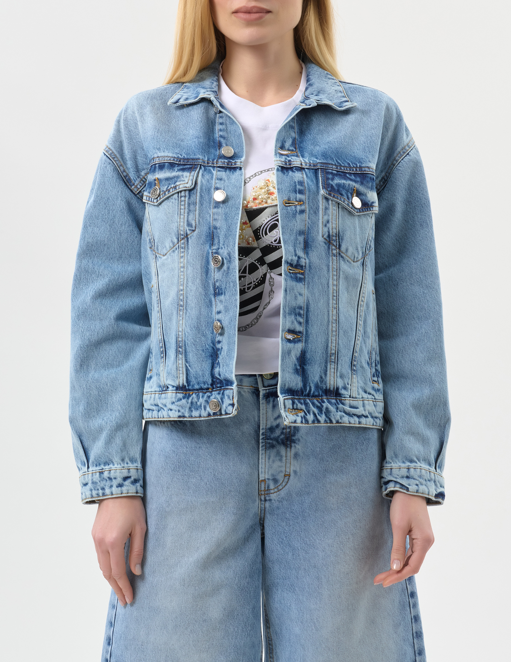 

Куртка, Голубой