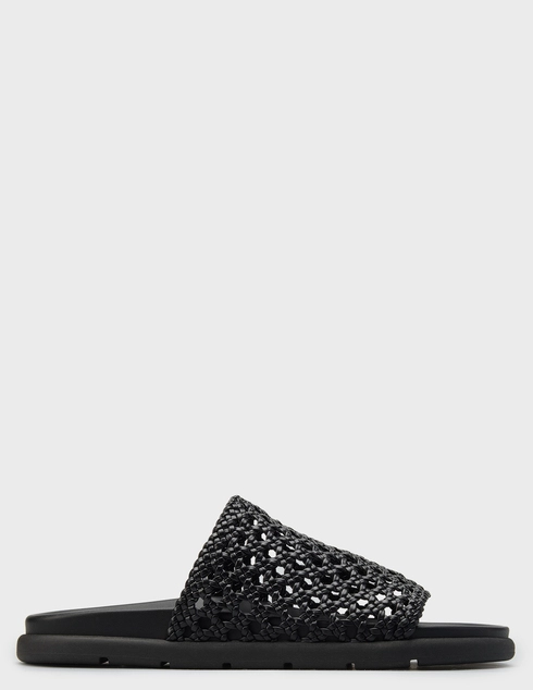 женские черные  Шлепанцы Loriblu 6EROS836-83601 - фото-5