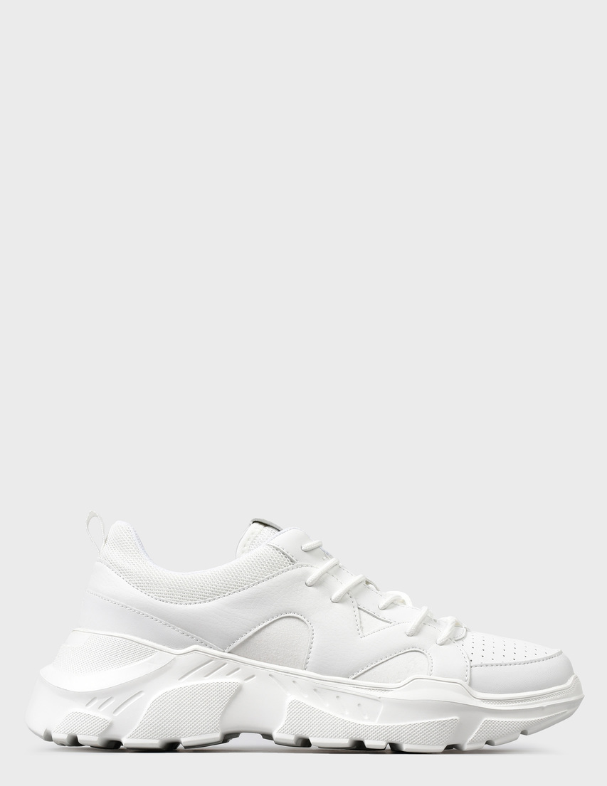 мужские белые Кроссовки Trussardi 77A001969Y099998-W001 - фото-2