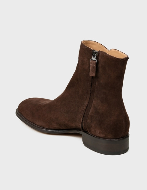 мужские коричневые Ботинки Brioni Br-QCB300P5711CAMP2000-brown - фото-2