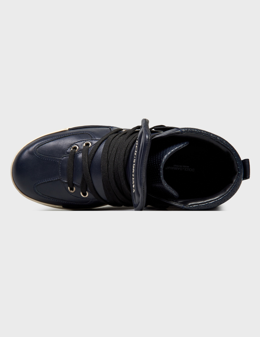 синие мужские Ботинки Dolce & Gabbana CS1311-Blue 17994 грн