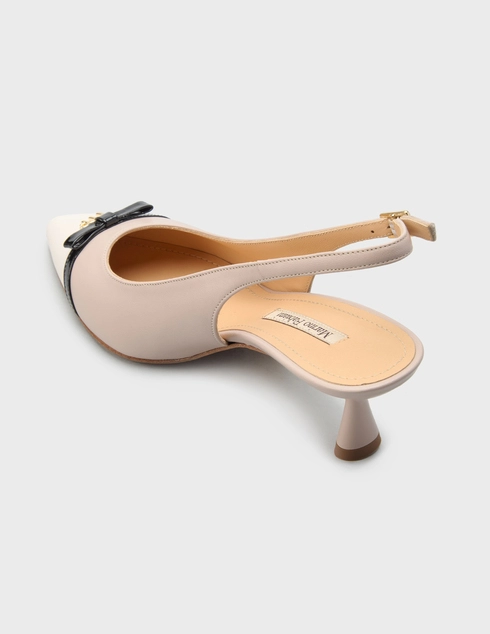 женские бежевые Босоножки Marino Fabiani 8010_beige - фото-2