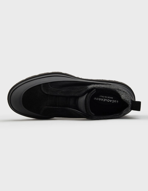 черные мужские Туфли Luca Guerrini 14005-gomma_black 22408 грн