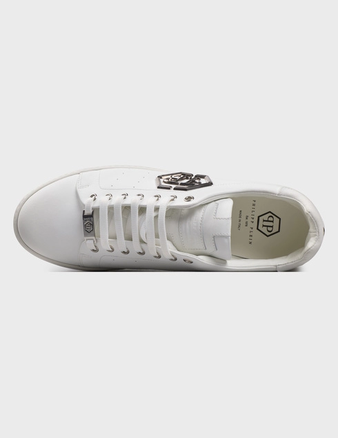 белые мужские Кеды Philipp Plein ms004_white 10282 грн