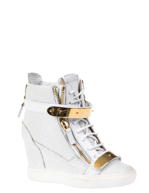 белые Сникерсы Giuseppe Zanotti 403_white