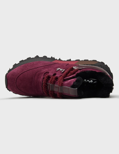 бордовые женские Кроссовки Lab Milano 9053_bordo 16800 грн