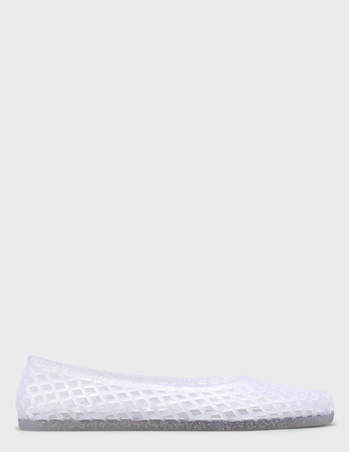 женские белые резиновые Балетки Colors Of California 01-sil_white - фото-5