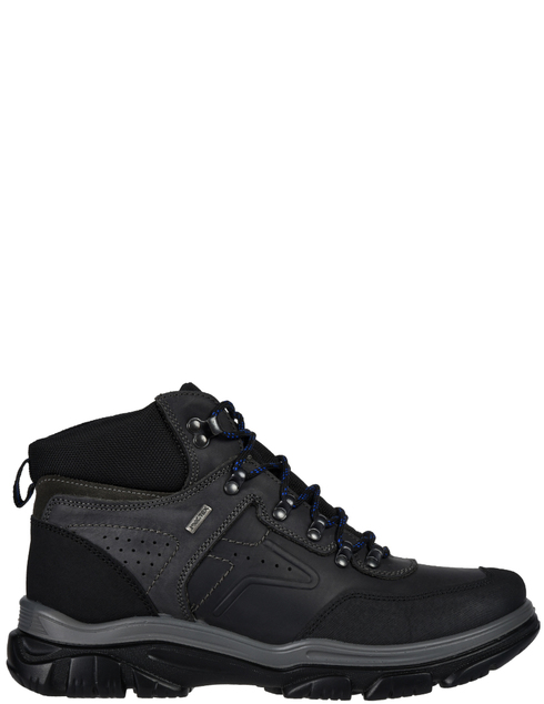 мужские черные кожаные Ботинки Imac 404368-black - фото-5