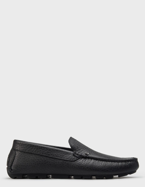 мужские черные кожаные Мокасины Baldinini U6E026P1BOTT-0000_black - фото-5
