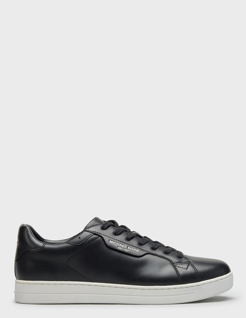 мужские черные кожаные Кеды Michael Kors 42S4KEFS2L_black - фото-5