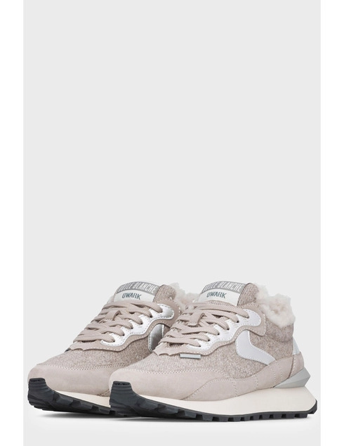 бежевые Кроссовки Voile Blanche VOILE_BLANCHE_119