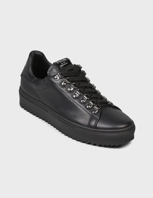 черные Кеды Pollini POL-PB02-black