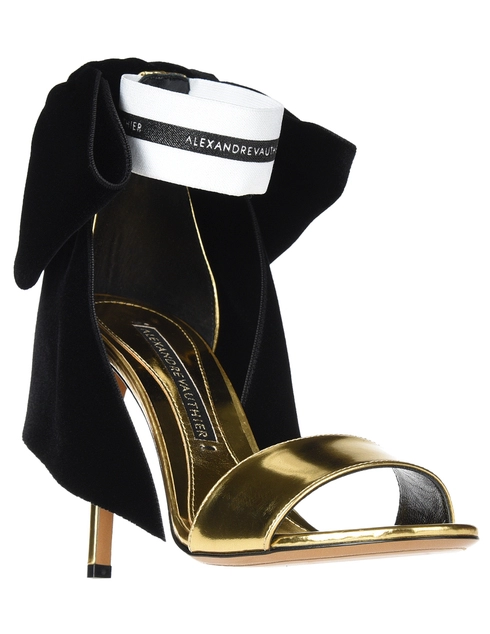 золотые Босоножки Alexandre Vauthier 315_gold