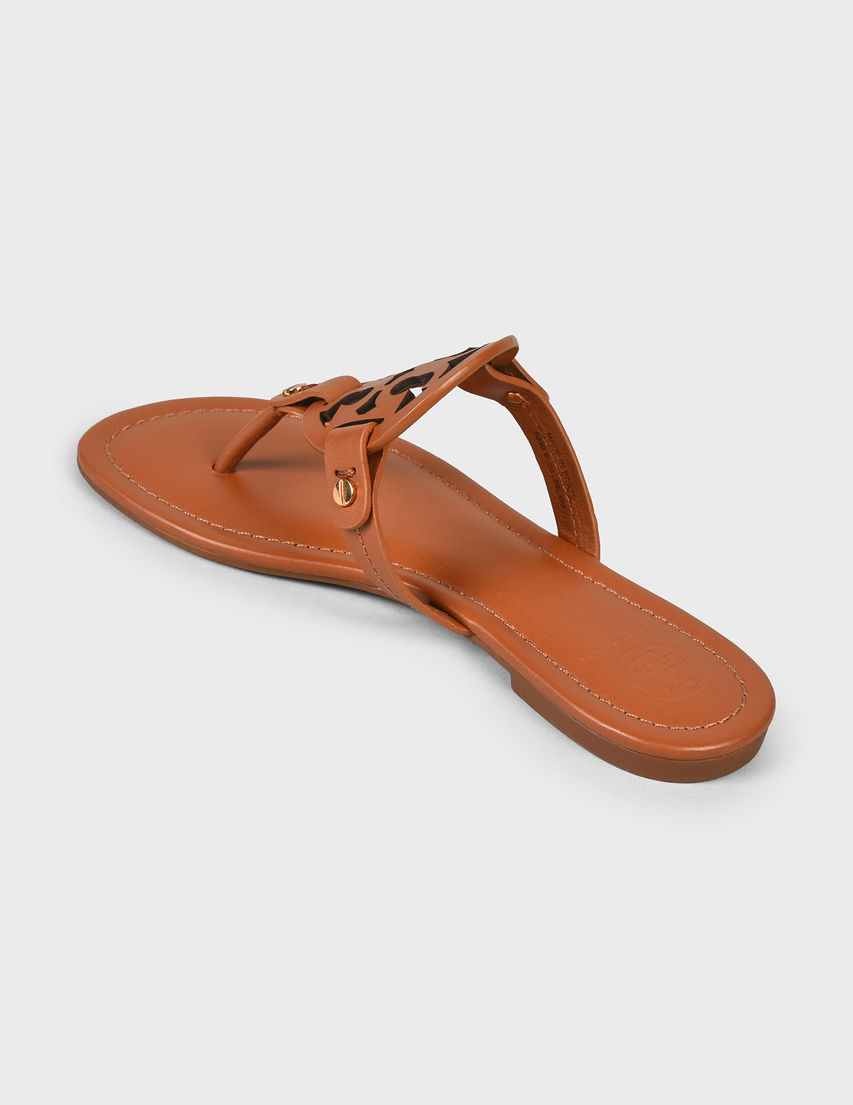 женские коричневые Пантолеты Tory Burch 50008694-204 - фото-2