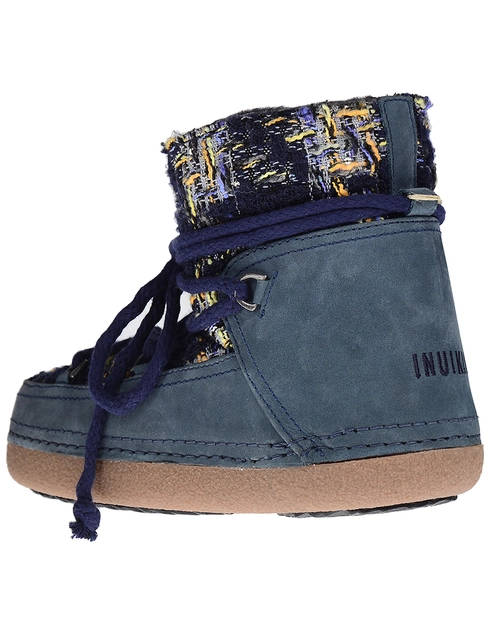 женские многоцветные Сапоги Inuikii 10165-Blue_multi - фото-2