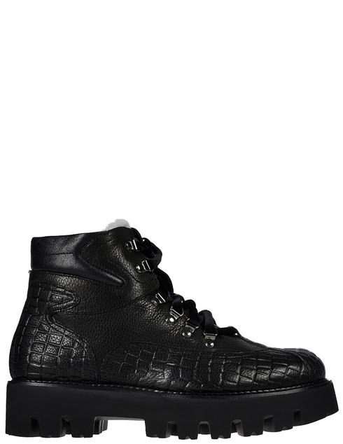 женские черные кожаные Ботинки Marzetti 81551-black - фото-5