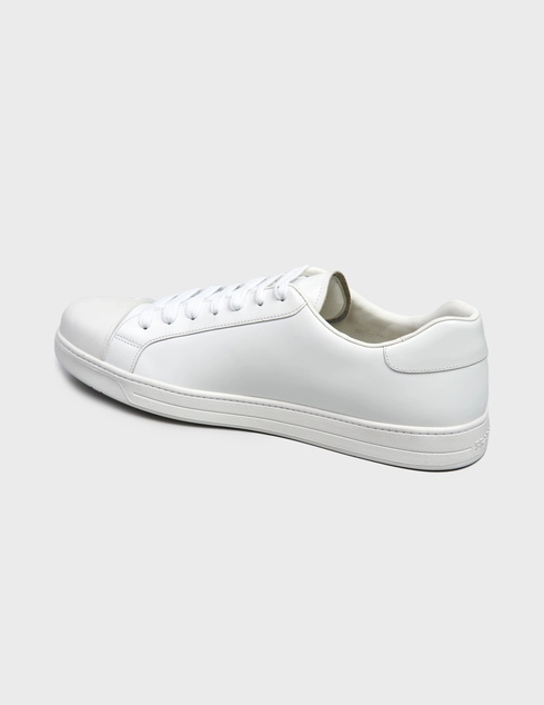 мужские белые Кеды Prada 4E3543_white - фото-2