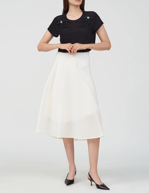 Roland Mouret RM-PS16-4181-6338-offley-skirt_white фото-1