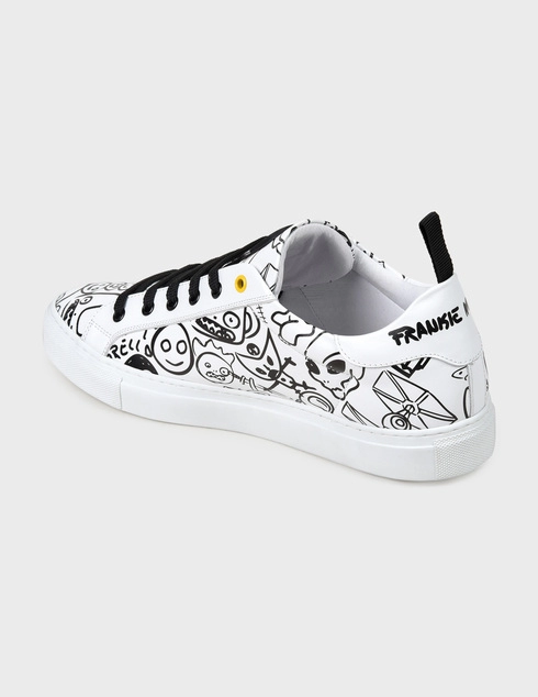 мужские белые Кеды Frankie Morello 7216-white - фото-2