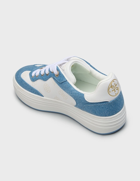 женские синие Кеды Guess FLPSW4DEN12_blue - фото-2