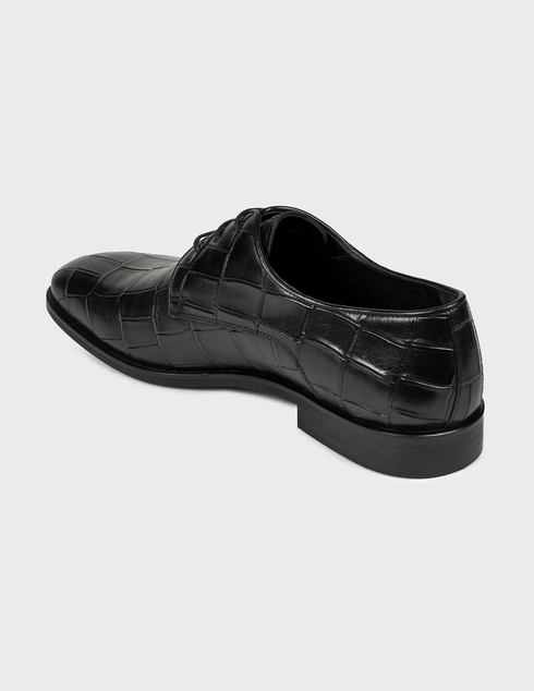 мужские черные Дерби Roberto Serpentini AGR-4502-black - фото-2