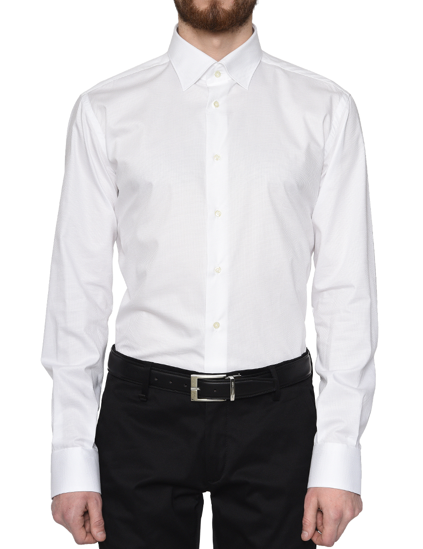 Мужская рубашка ENRICO COVERI A569303_white