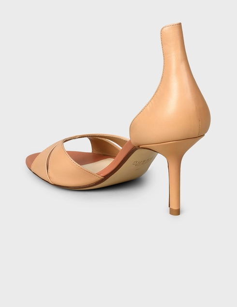 женские бежевые Босоножки Francesco Russo RIS589№200-beige - фото-2