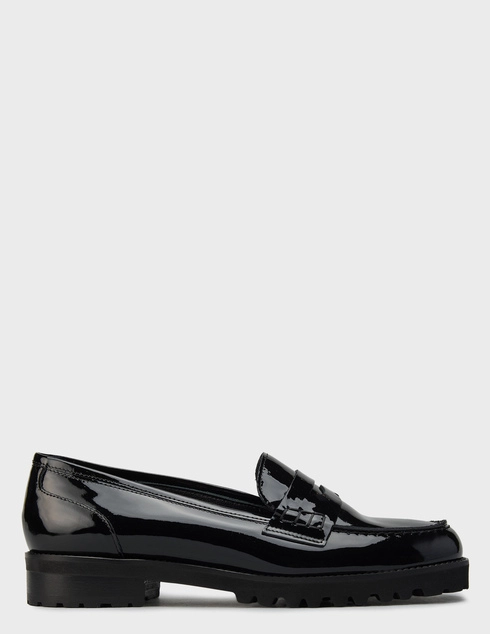 женские черные лакированные Лоферы Luca Grossi 4692_black - фото-5
