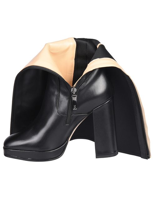 женские черные кожаные Ботинки Roberto Botticelli BX22802-000 - фото-5
