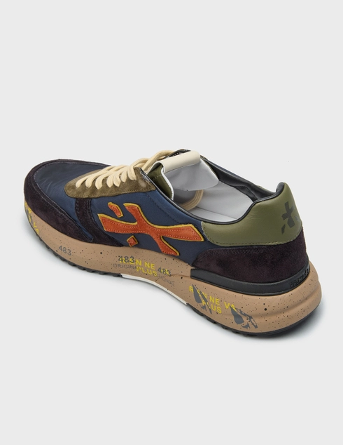 мужские многоцветные Кроссовки Premiata MICK_7721 - фото-2